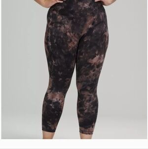 Lulelemon, HR Align 25', Tye Die Leggings,Size 16